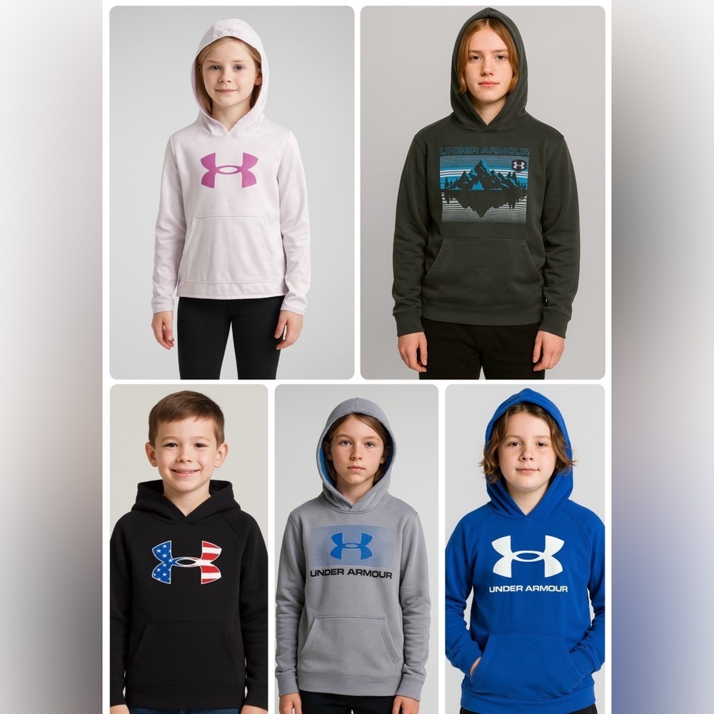 Under Armour youth  girl hoodie Sz XL/extra large 18/20 5 total